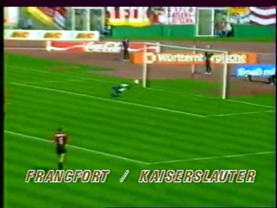 FRANCFORT - KAISERSLAUTERN - 1986 - SAISON 1986/1987 -