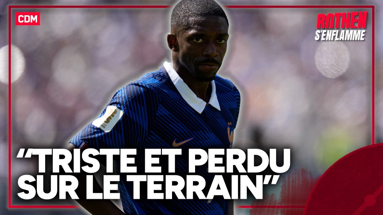Équipe de France : “On a le sentiment de voir un Dembélé triste et perdu sur le terrain”, souligne Costil