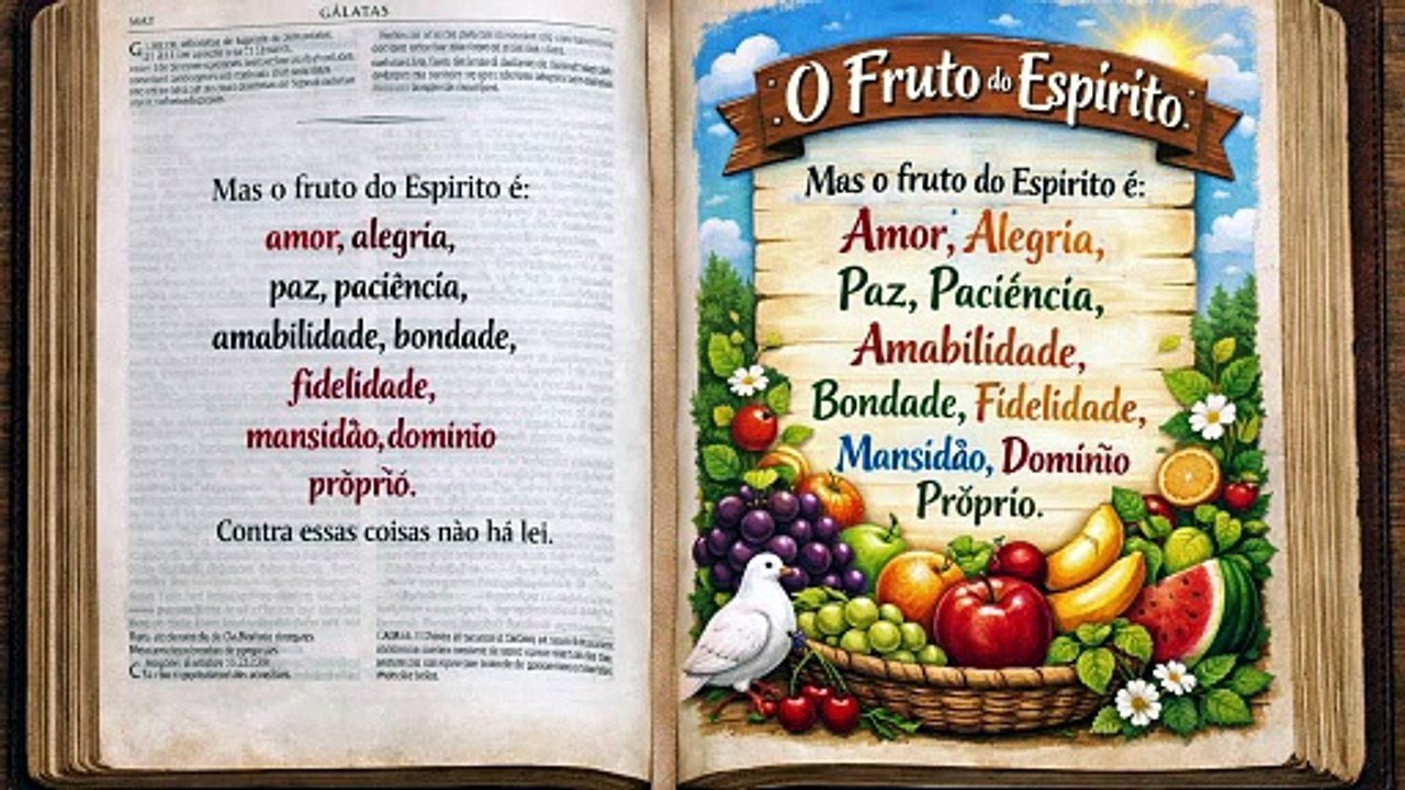 FRUTO NÃO MENTE O QUE SUA VIDA ESTÁ PRODUZINDO