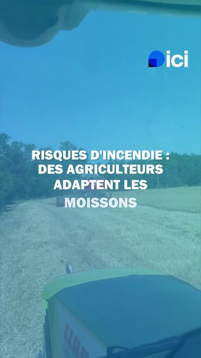 Les agriculteurs du Poitou adaptent les moissons face au risque d'incendie