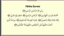 FATİHA SURESİ