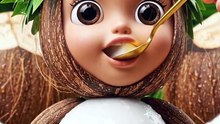 Coconut Eating Video
