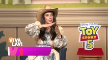 Irán Castillo revela detalles de "Toy Story 5"