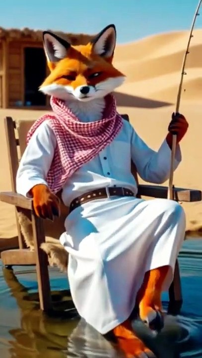 The Everyday Life of a Fox in the Middle East 🦊🌵✨