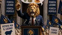 Il Leone Vegetariano 😂🦁🍝✨