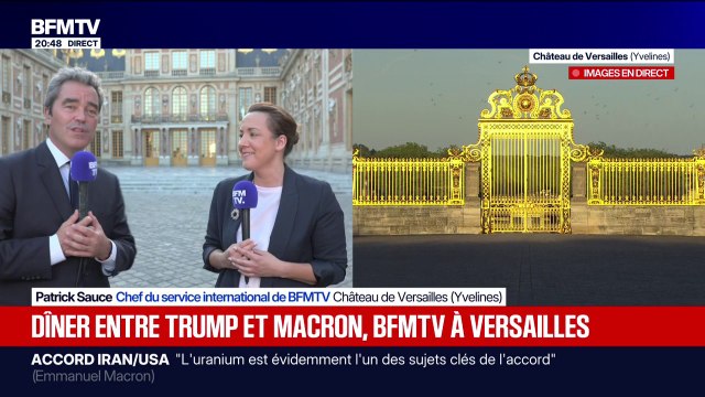 Le dîner entre Donald Trump et Emmanuel Macron aura lieu dans la galerie basse du château de Versailles