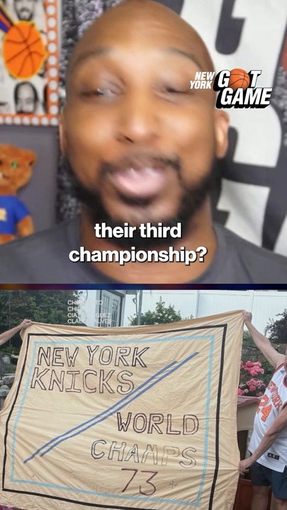 Two 70-year-old Knicks fans react to seeing third NBA title