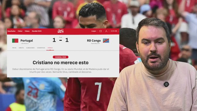 El batacazo de la Portugal de Cristiano en su debut