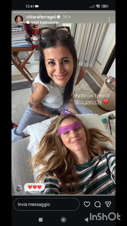 Chiara Ferragni story giornata a gardaland