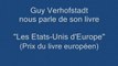 Etats Généraux de l'Europe - Verhofstadt - Etats-Unis