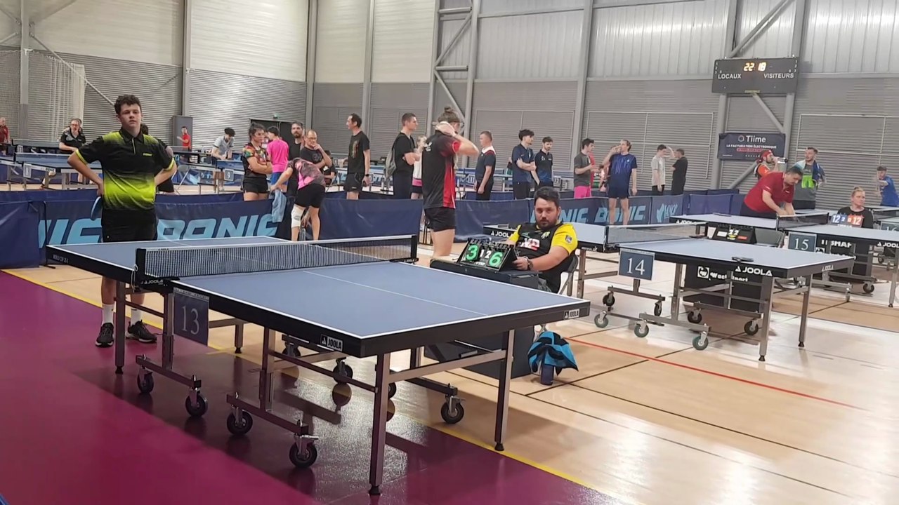 Tournoi de Tennis de Table à Épinal le 13/06/26 - Tournoi National B