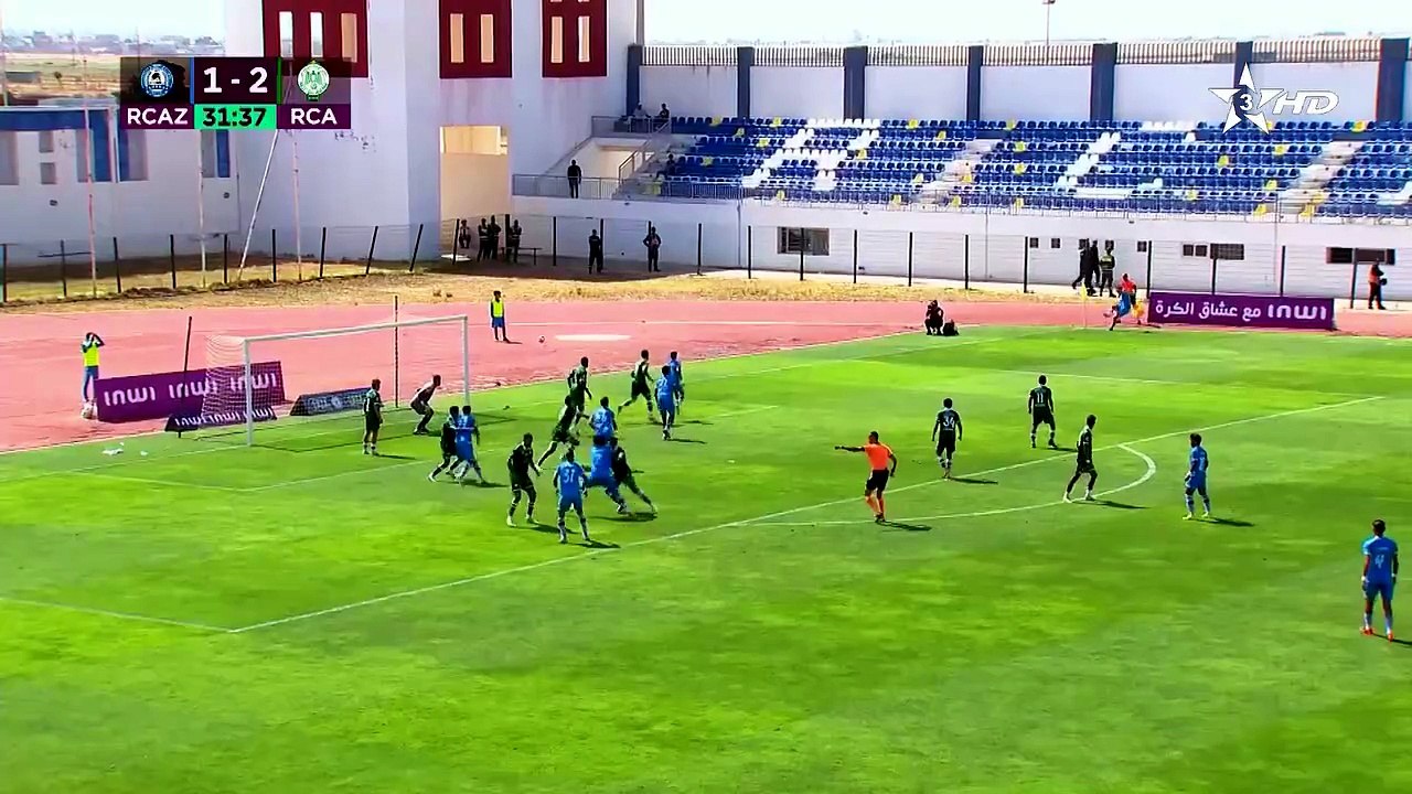 البطولة الوطنية الاحترافية : ملخص مباراة الرجاء البيضاوي ضد اتليتيك الزمامرة الجولة 25