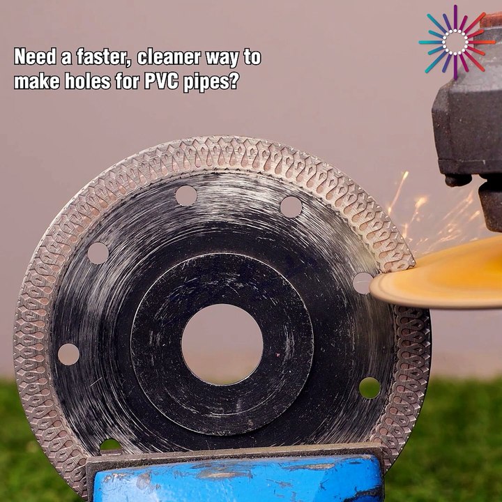 Level up your DIY game with this pipe hole opener! 🕳️
