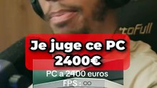 Je juge ce PC à 2400€ #pcgaming #pcbuild #pcsetup #reviewpc #gamingsetup
