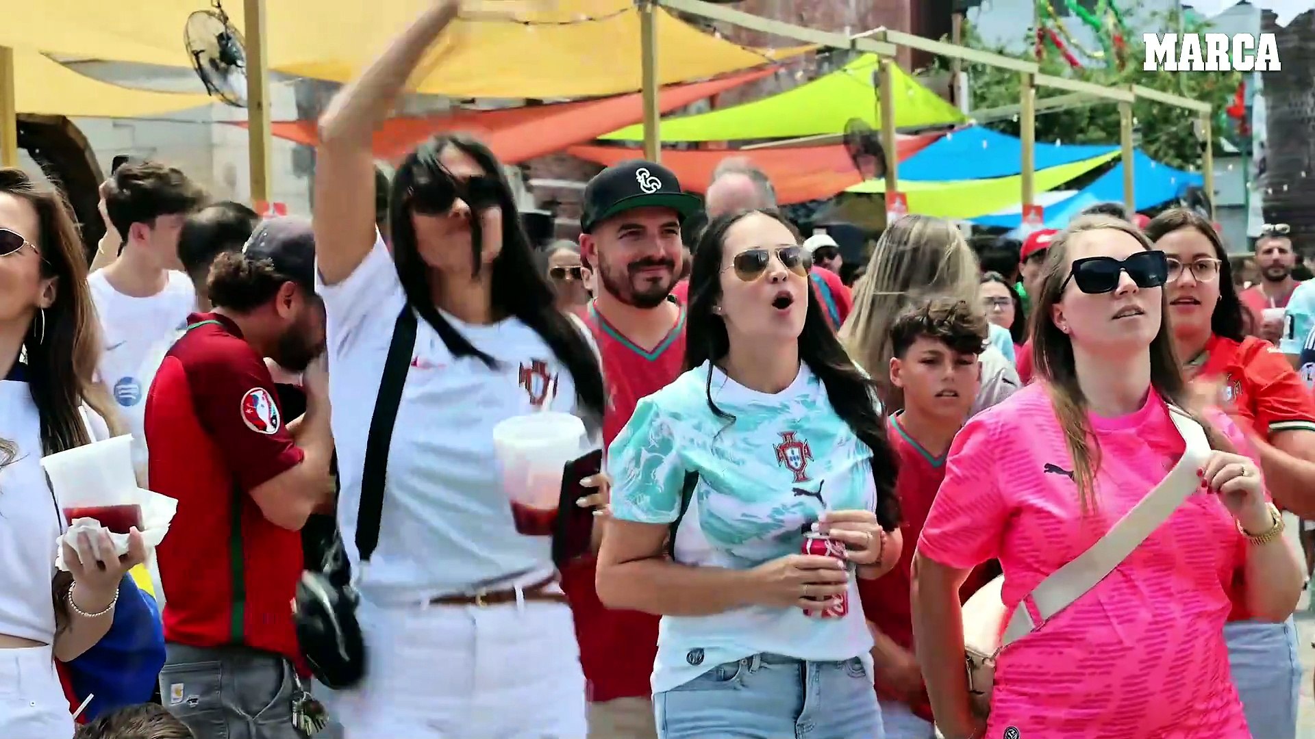 Así se vivió en Nueva Jersey el triste estreno de Portugal