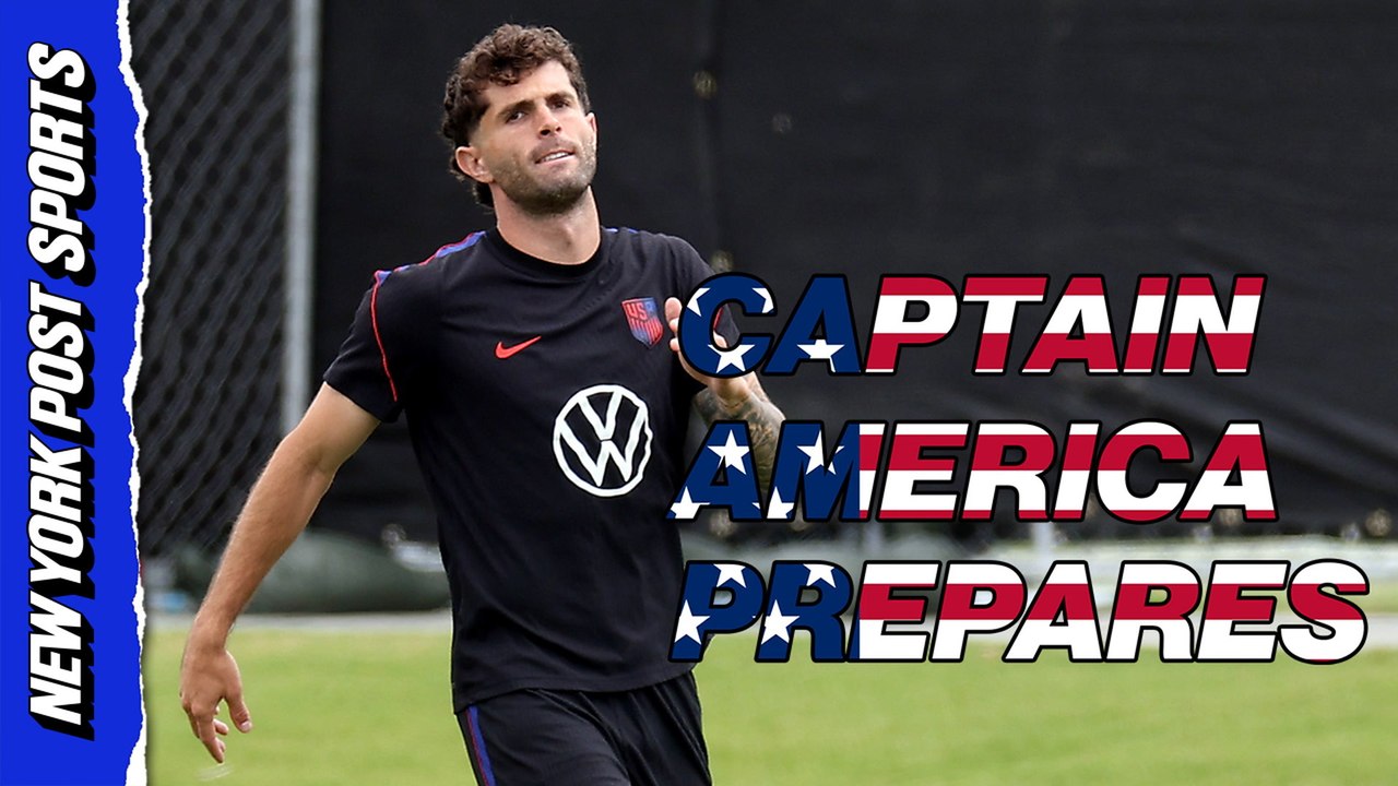 USMNT captain Christian Pulisic tests out his calf injury