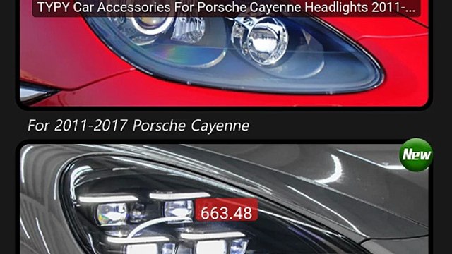 TYPY Car Accessories For Porsche Cayenne Headlights 2011-2017 ... Hot Deal 2026 | Limited Offer!