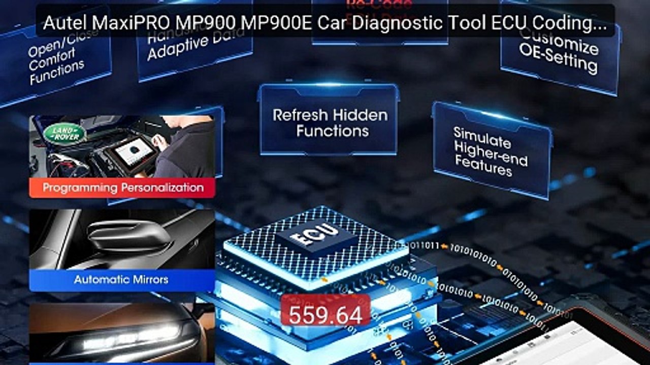 Autel MaxiPRO MP900 MP900E Car Diagnostic Tool ECU Coding O... -- Top Pick 2026 | Unbeatable Price!