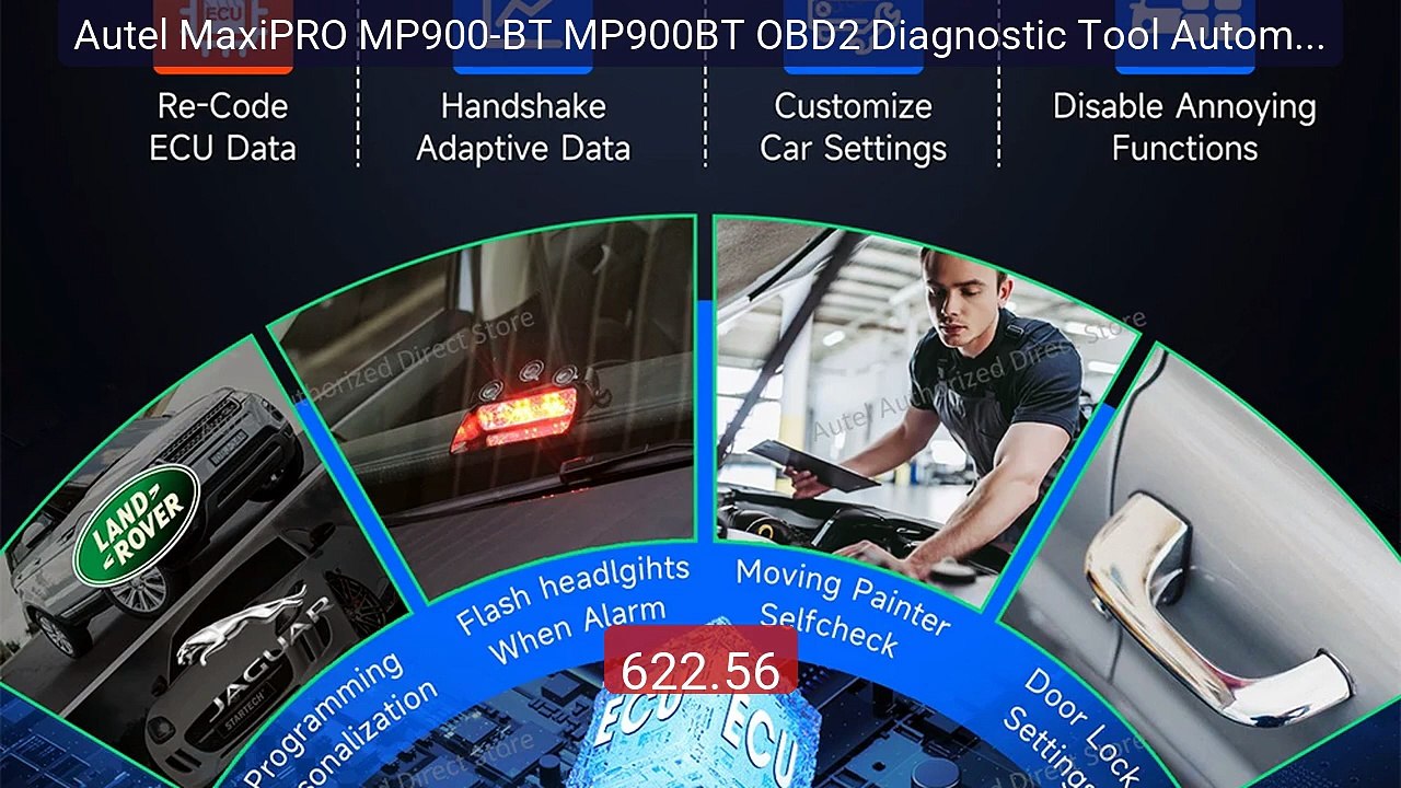 Autel MaxiPRO MP900-BT MP900BT OBD2 Diagnostic Tool Automotive... -- Hot Deal 2026 | Limited Offer!