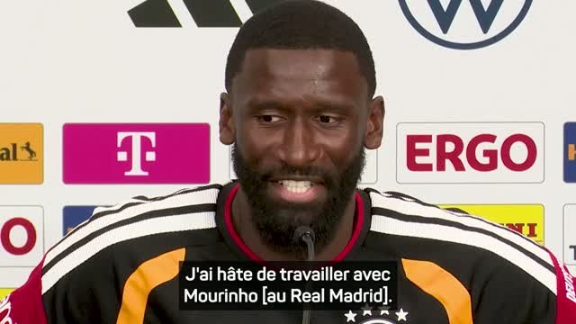 Allemagne - Antonio Rüdiger a hâte de travailler avec Mourinho