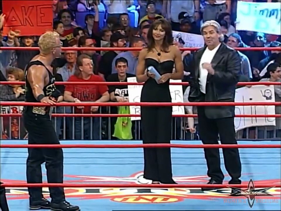 WCW Nitro 04/24/00 - Kimberly Page, Eric Bischo...