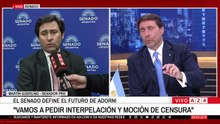 Marcelo Goerling por el pedido de interpelación de Adorni