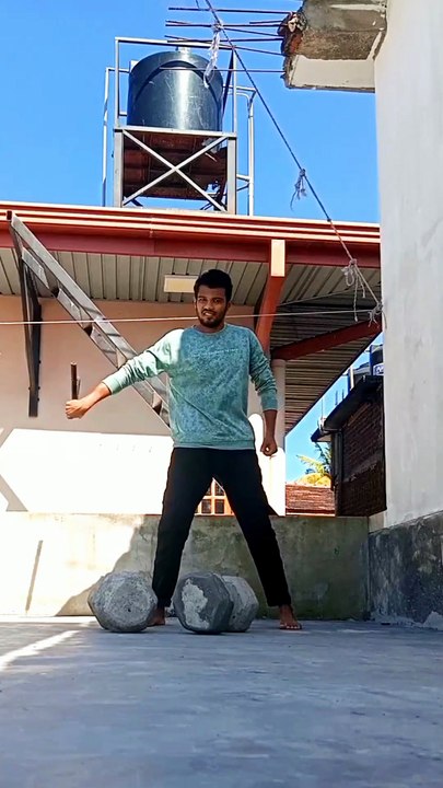 Nunchaku spinning challenge