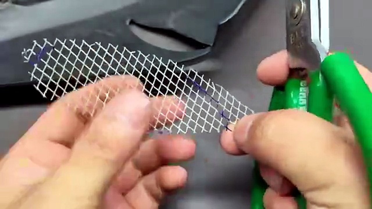 A great plastic welding trick.