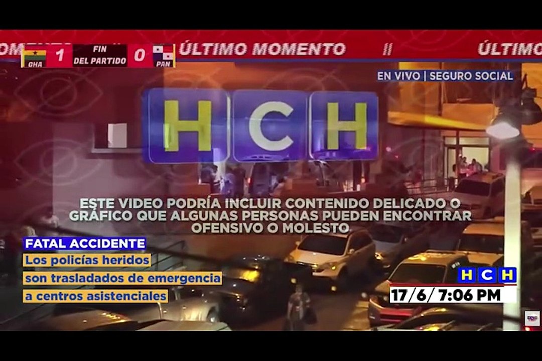 al menos 12 policías heridos ingresan al IHSS tras fatal accidente en Comayagua