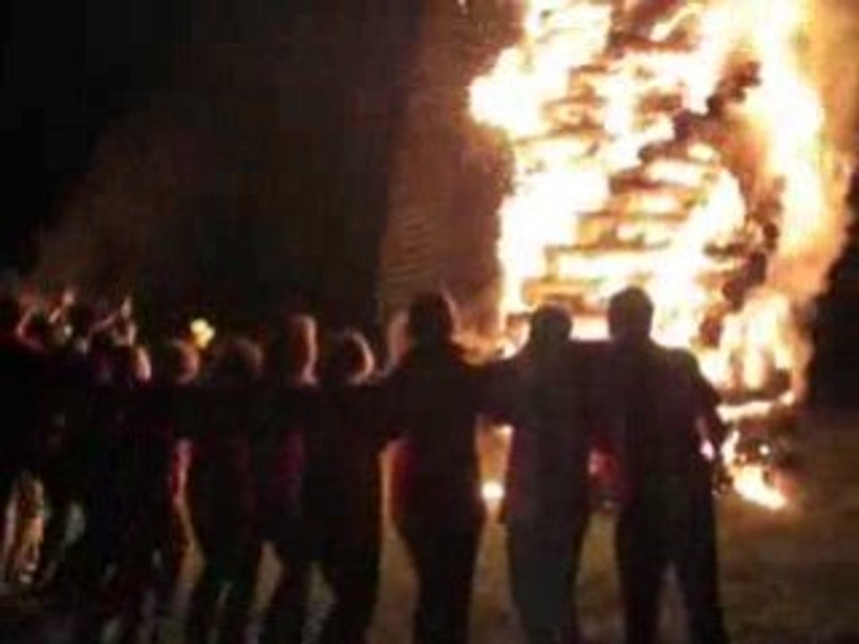 Allumage du buché de Willer