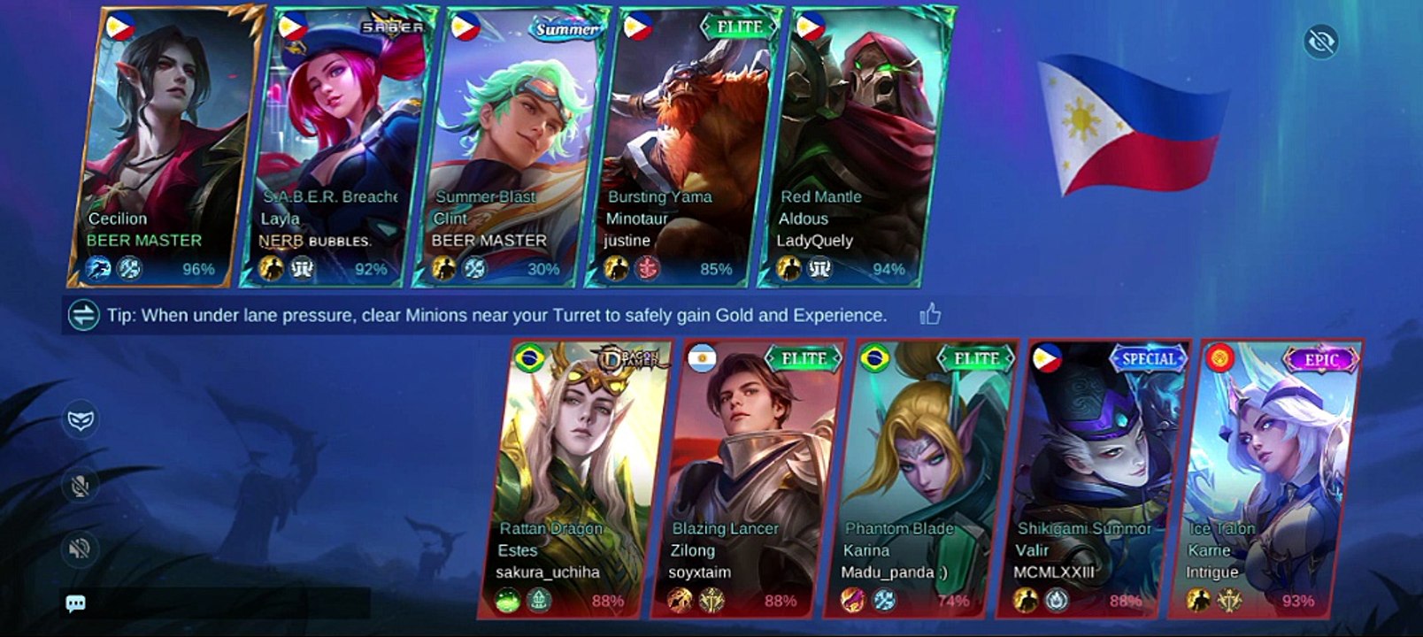 MOBILE LEGENDS ( CECILION )