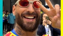 Maluma llega al Estadio Ciudad de México y desata la locura antes del Colombia vs Uzbekistán