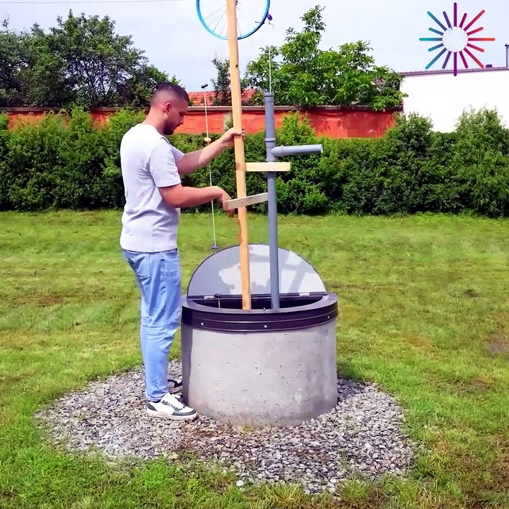 Making a mechanical water pump that works perfectly good!