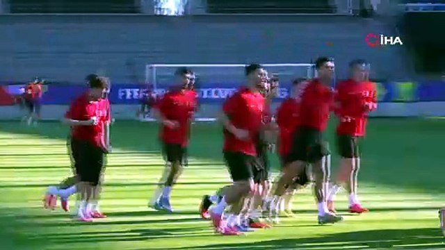 A Milli Futbol Takımı, San Francisco’daki ilk antrenmanını yaptı | Ajansspor | IHA