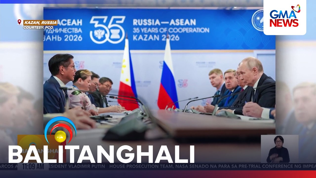 PBBM at Russian Pres. Vladimir Putin, nagpulong bago ang ASEAN-Russia Commemorative Summit | Balitanghali