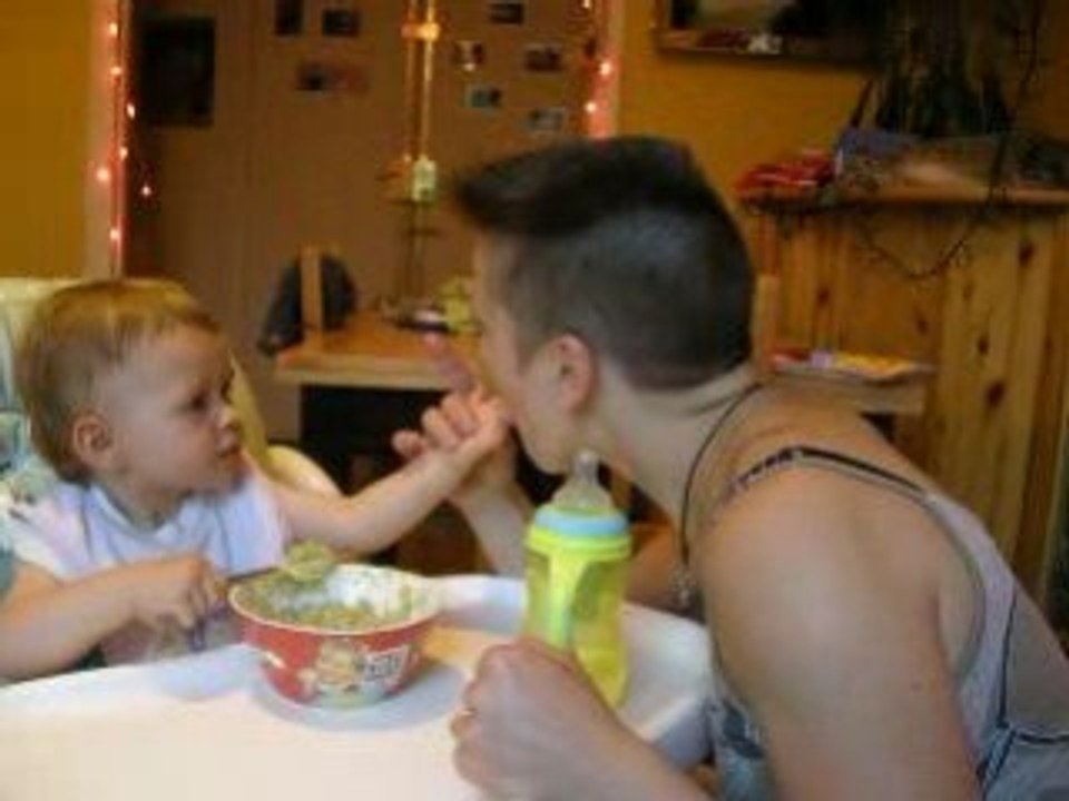 Premier repas toute seule