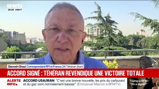 Accord signé entre les États-Unis et l'Iran: Téhéran revendique une victoire totale et estime que le texte acte l'échec des États-Unis