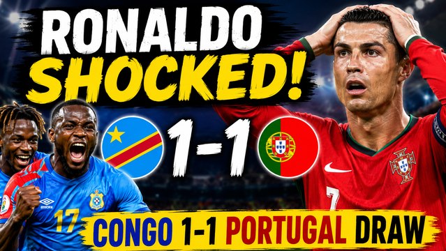 Portugal vs DR Congo Highlights: Ronaldo Shocked as World Cup Opener Ends in 1-1 Draw