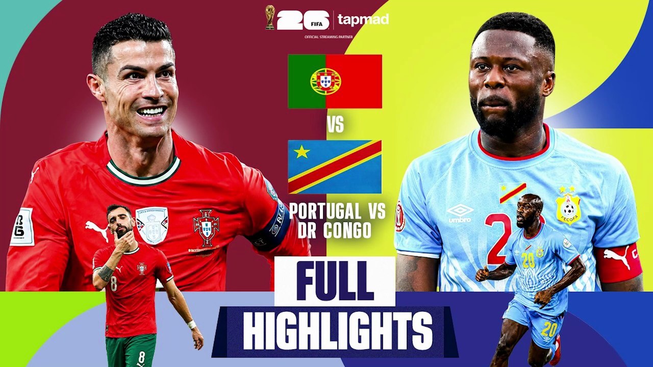 Portugal vs DR Congo | Full Highlights | FIFA World Cup 2026™ | tapmad | FIFA26