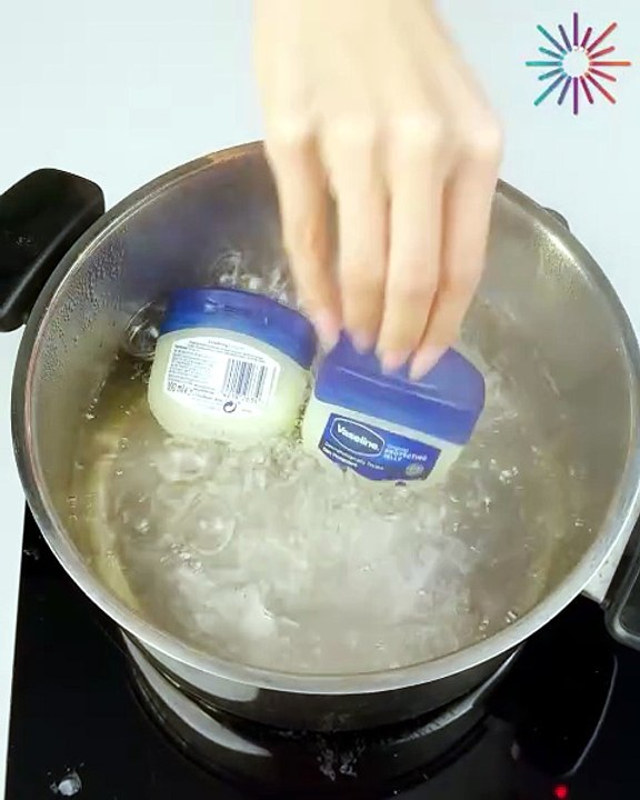 DIY perfume hack with Vaseline