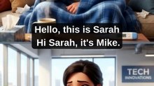 CALLING IN SICK TO WORK 🤒 Easy English Conversation #shorts