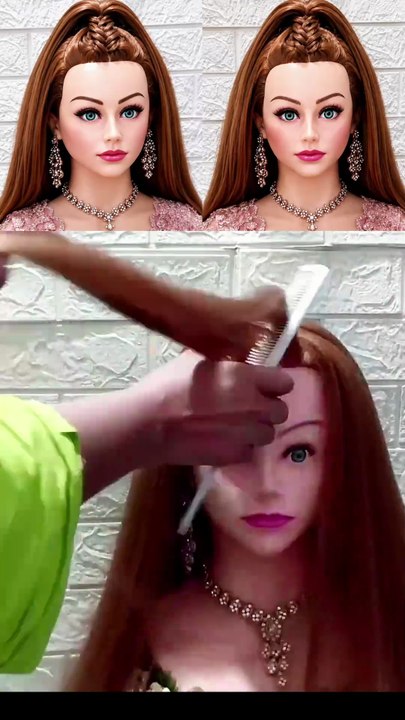 Half up half down hairstyle 🎀