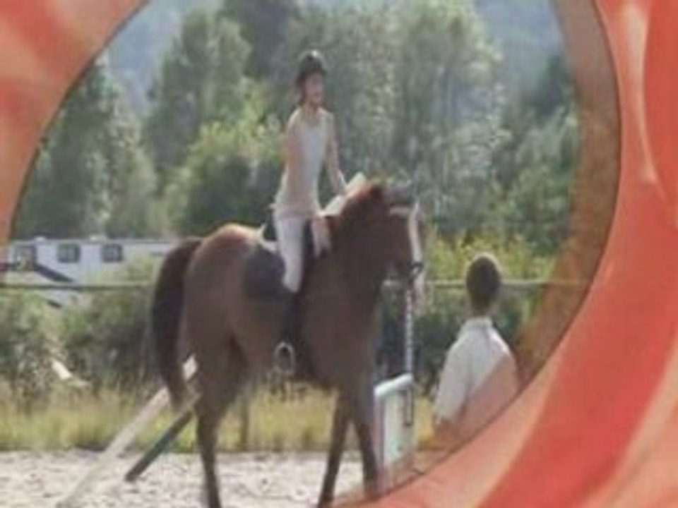 ALICE NORTON premiers enchainements au galop !!!