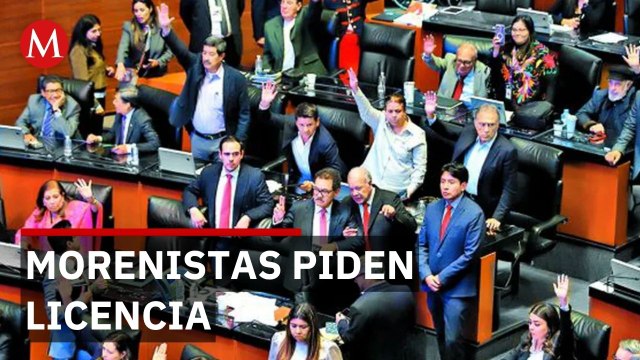 Legisladores de Morena piden licencia para competir por candidaturas en 2027
