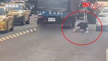 早上開到林森北路接女友下班 男子想吐倒路上、拒酒測又稱沒毒駕