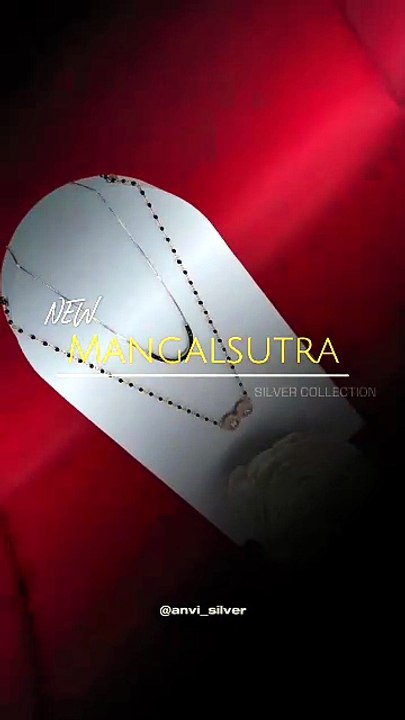 Elegant Silver Mangalsutra Design for Women | Buy Silver Mangalsutra Online