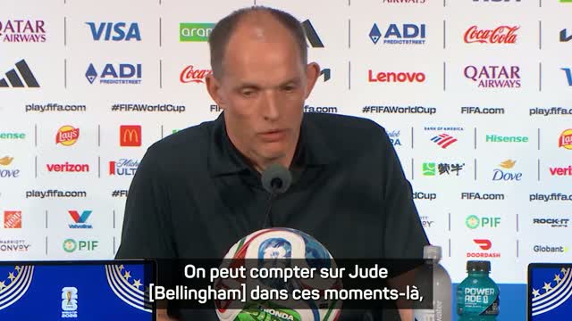 Angleterre - Tuchel : “Bellingham adore ces matches sous pression”