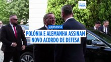 Novo acordo de defesa entre Polónia e Alemanha 35 anos após tratado de boa vizinhança