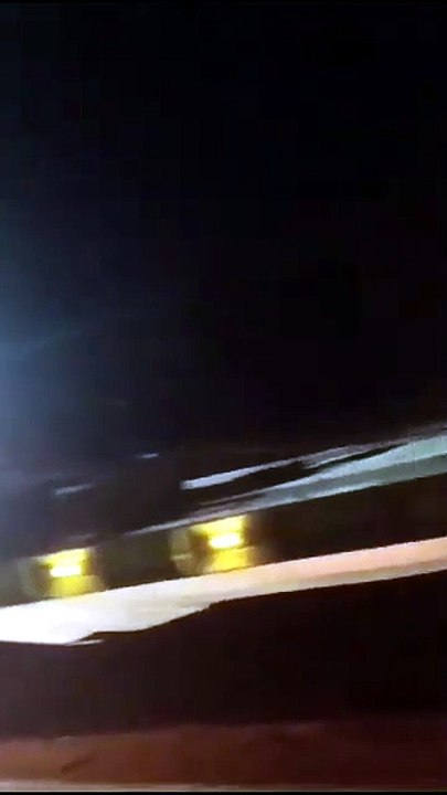 Night Mining Operations and Heavy Machinery in Kalimantan, Indonesia