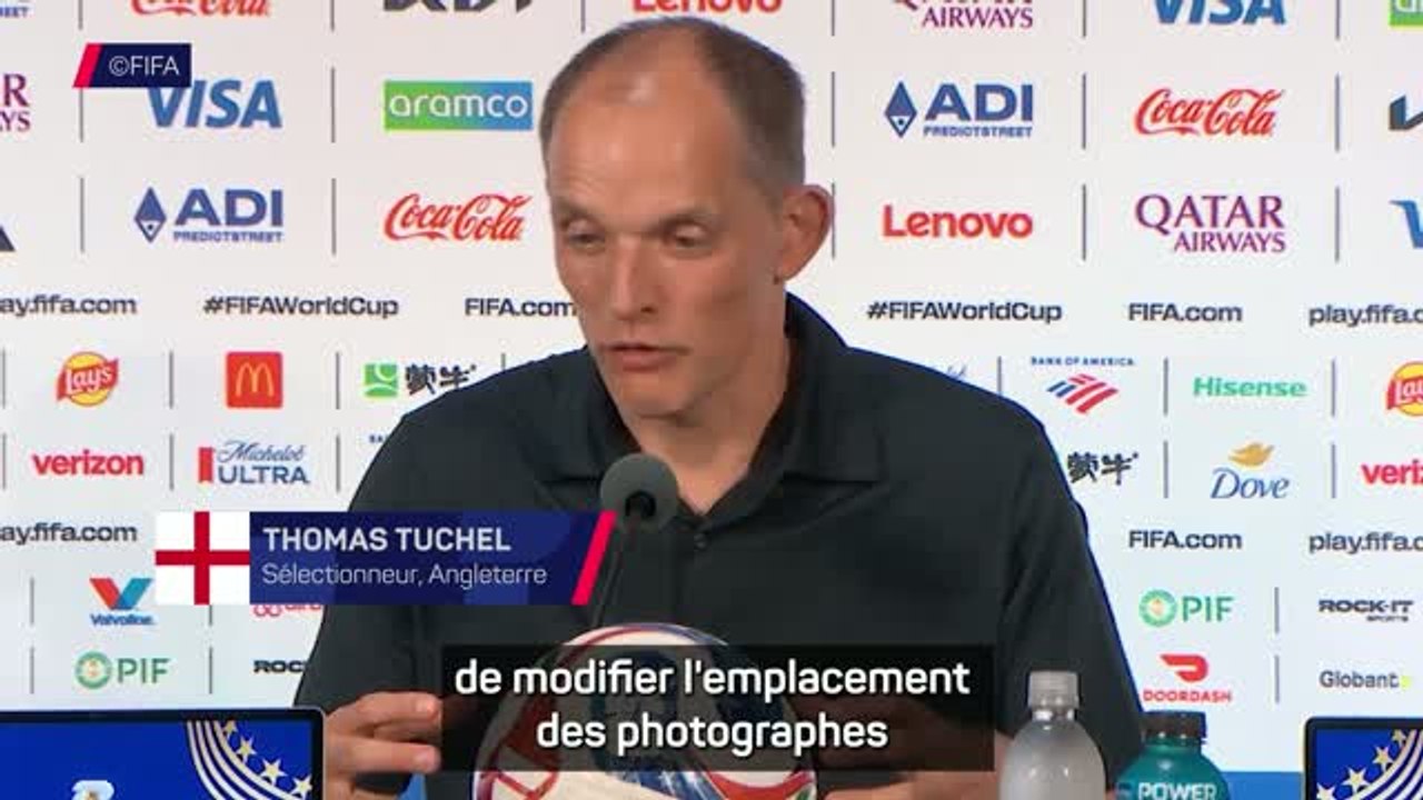Angleterre - Tuchel râle contre le “mur de 50 photographes” qui a “gâché” son hymne national